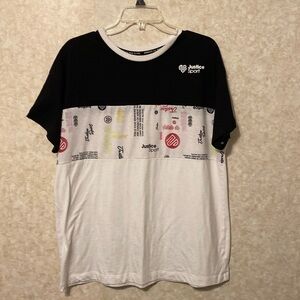 Vintage JUSTICE T-shirt, size XXL( 16-18), excellent condition!!!